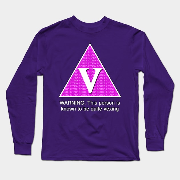 Rated V for Vexing Long Sleeve T-Shirt by TransmitHim